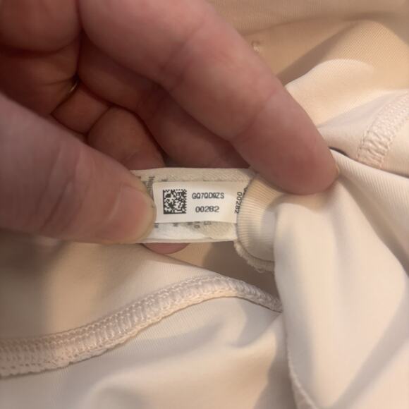 Aerie Offline Real Me Size Large Blush Pale Pink Leggings Mesh Cut Out Pockets - Picture 9 of 11